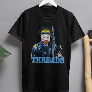 Threads Movie Logo T-Shirt – 1984 Post-Apocalyptic Film Logo Tee